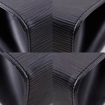 Louis Vuitton Dinard Handbag Epi Leather, BLACK, LEATHER, Shoulder bag