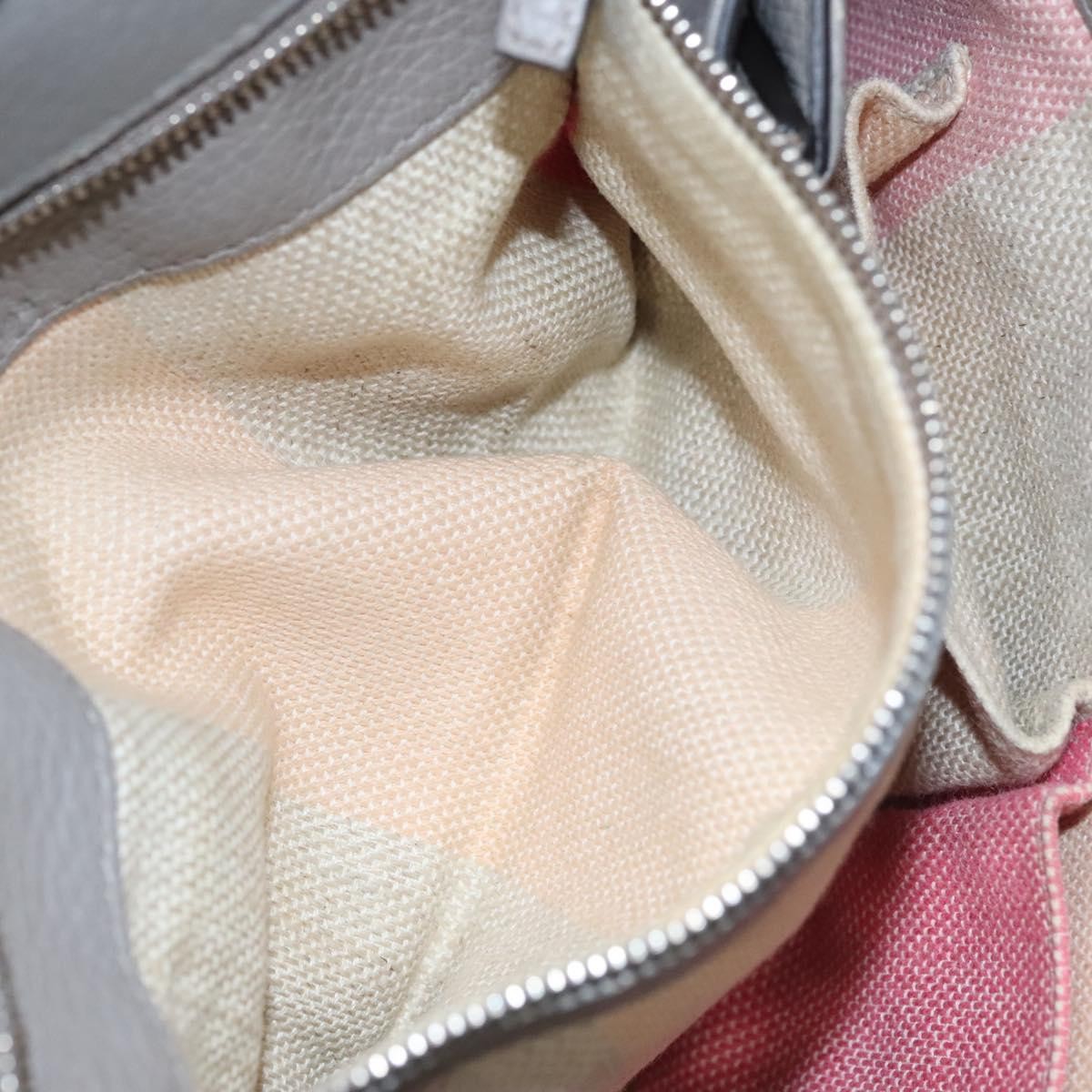 Gucci Bamboo Daily Top Handle Bag Leather, GRAY, LEATHER, Handbag