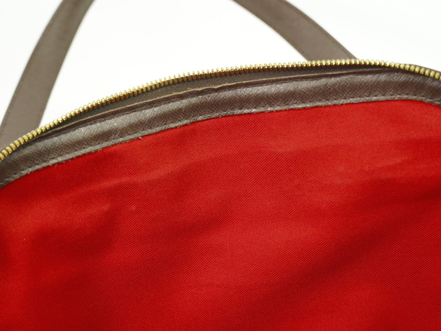 Louis Vuitton Belem Handbag Damier, BROWN, CANVAS, Handbag