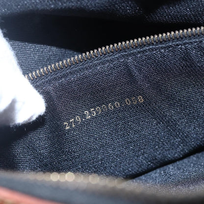 Fendi Vintage Pequin Convertible Boston Bag Coated Canvas, BROWN, CANVAS, Handbag