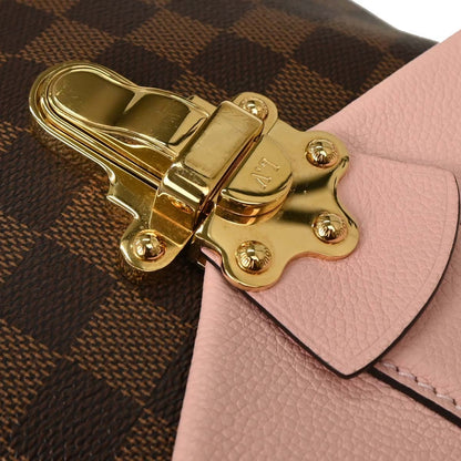 Louis Vuitton Clapton Backpack Damier and Leather, BROWN, CANVAS, Backpack