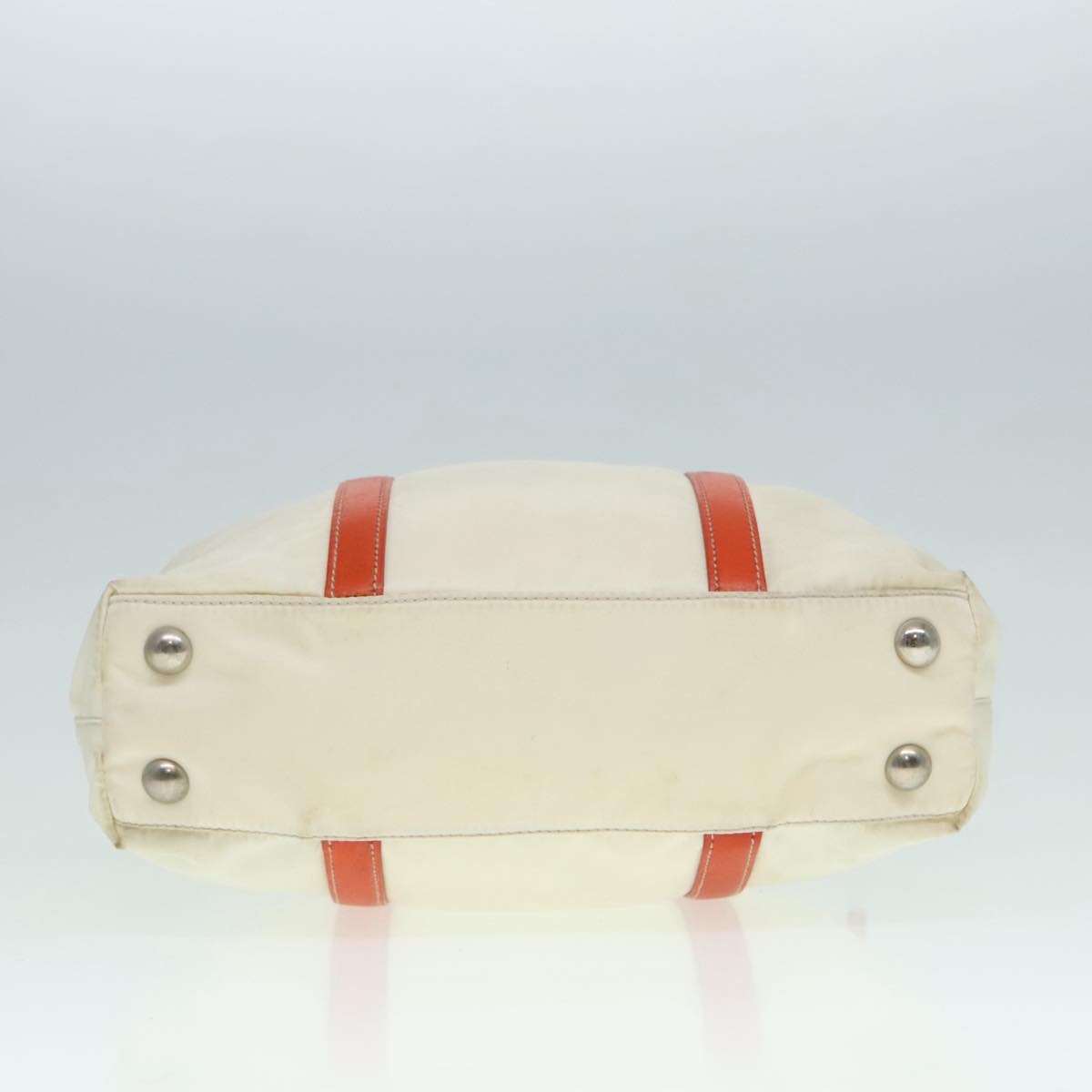 Prada Vintage Zip Handbag Tessuto, ECRU, NYLON, Handbag