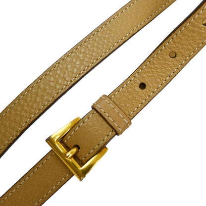 Prada Front Pocket Wing Convertible Tote Vitello Daino, BEIGE, LEATHER, Tote bag