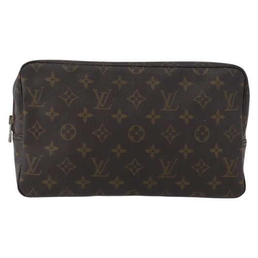 Louis Vuitton Trousse Toilette Monogram Canvas, BROWN, CANVAS, Clutche & pouche