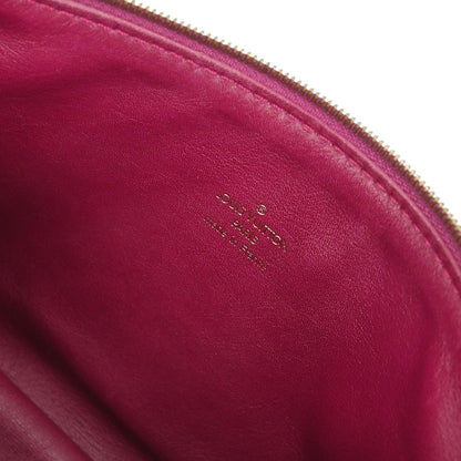 Louis Vuitton Charms Pochette PVC Over Printed Silk, PINK, PVC, Clutche & pouche