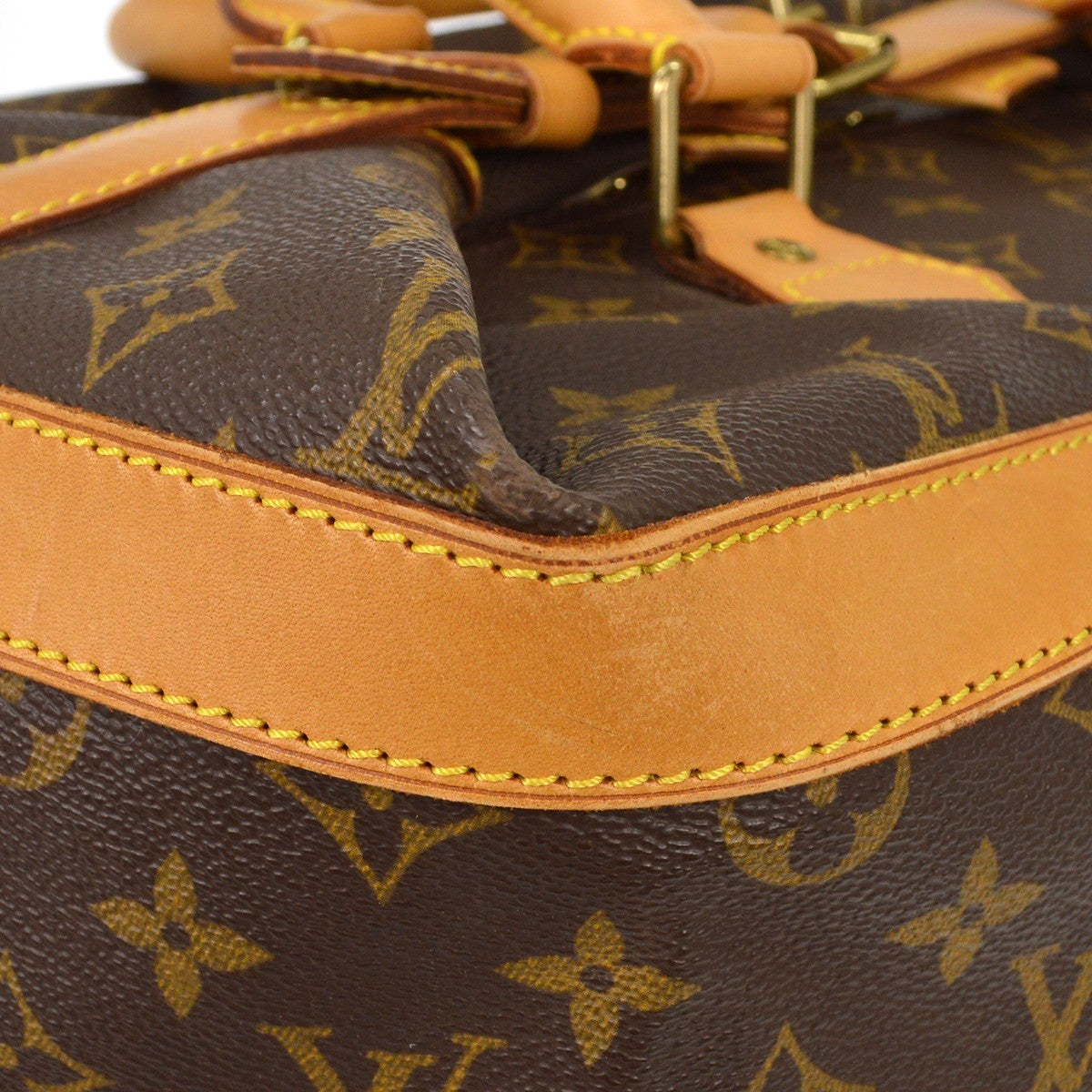 Louis Vuitton Cruiser Handbag Monogram Canvas, BROWN, CANVAS, Travel bag