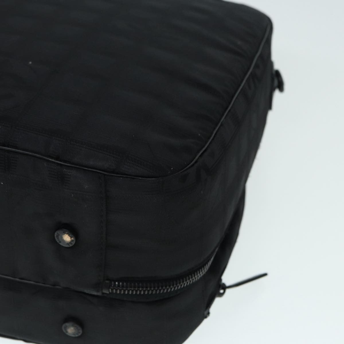 Chanel Travel Line bag Nylon, BLACK, NYLON, Travel bag