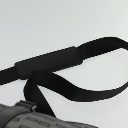 Balenciaga Vintage Boston Nylon, GRAY, NYLON, Travel bag