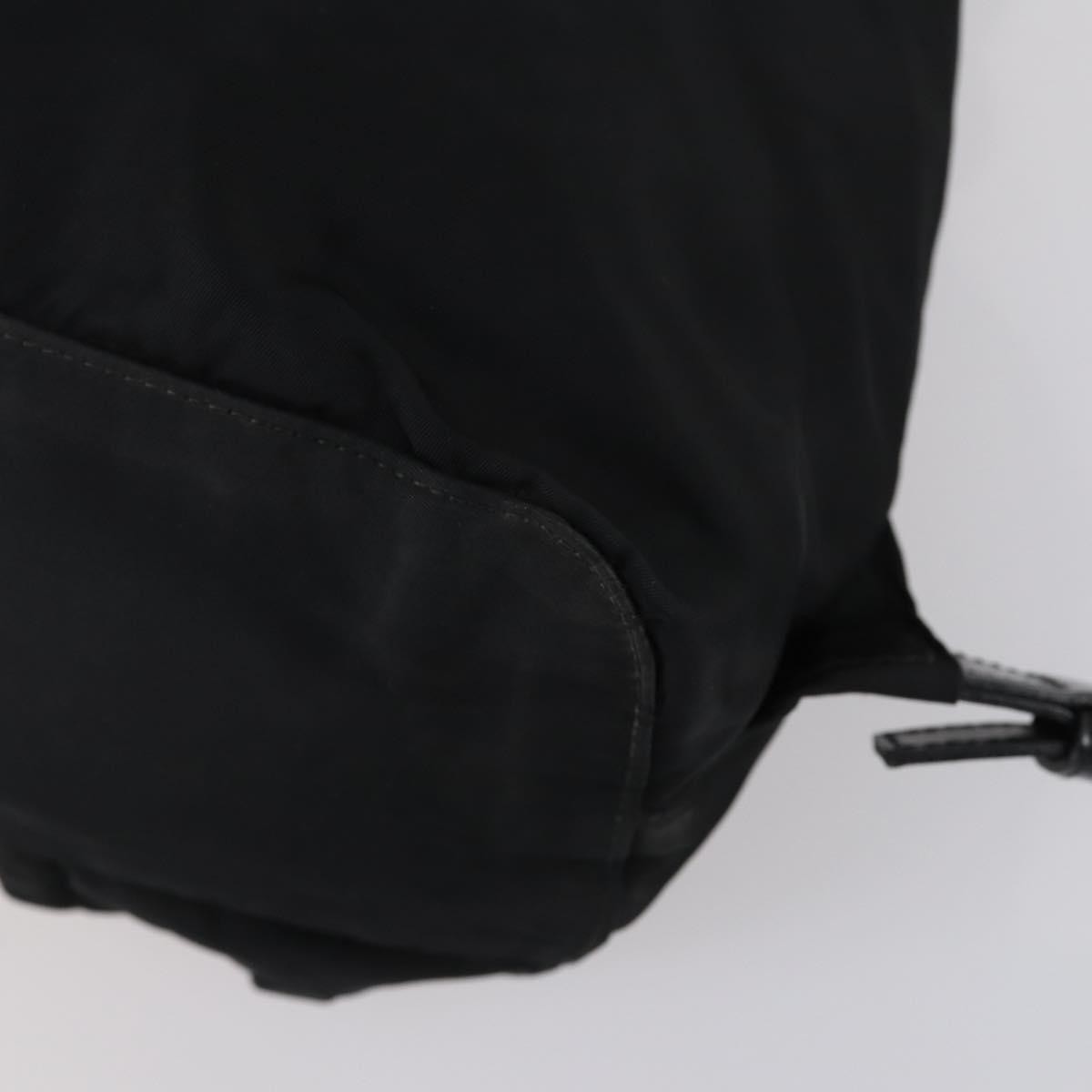 Prada Double Front Pocket Backpack Tessuto, BLACK, NYLON, Backpack