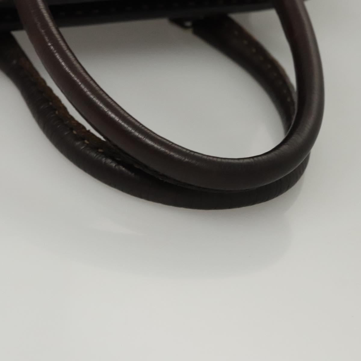 Fendi Selleria Frame Doctor Bag Leather, BROWN, LEATHER, Handbag