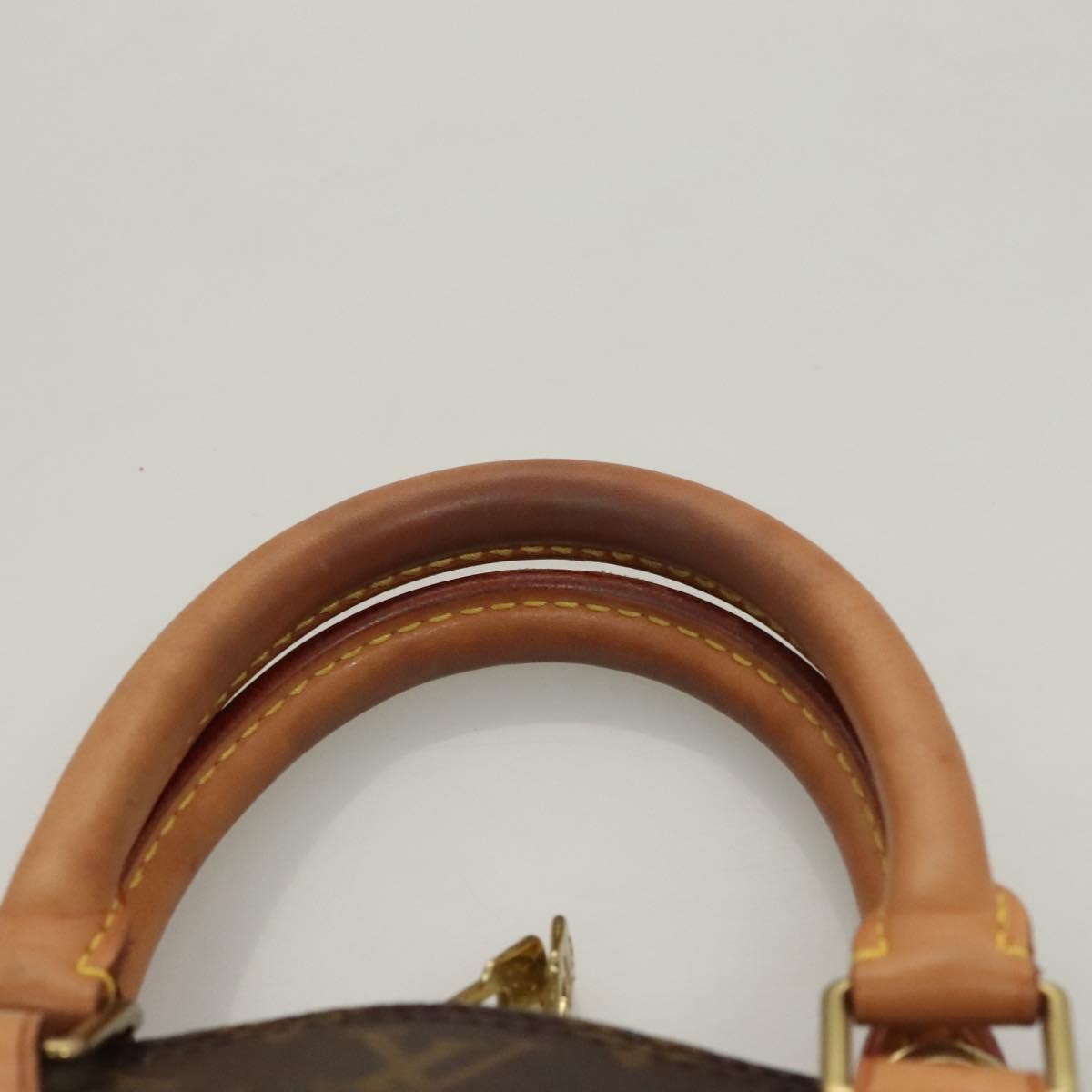 Louis Vuitton Alma Handbag Monogram Canvas, BROWN, CANVAS, Handbag