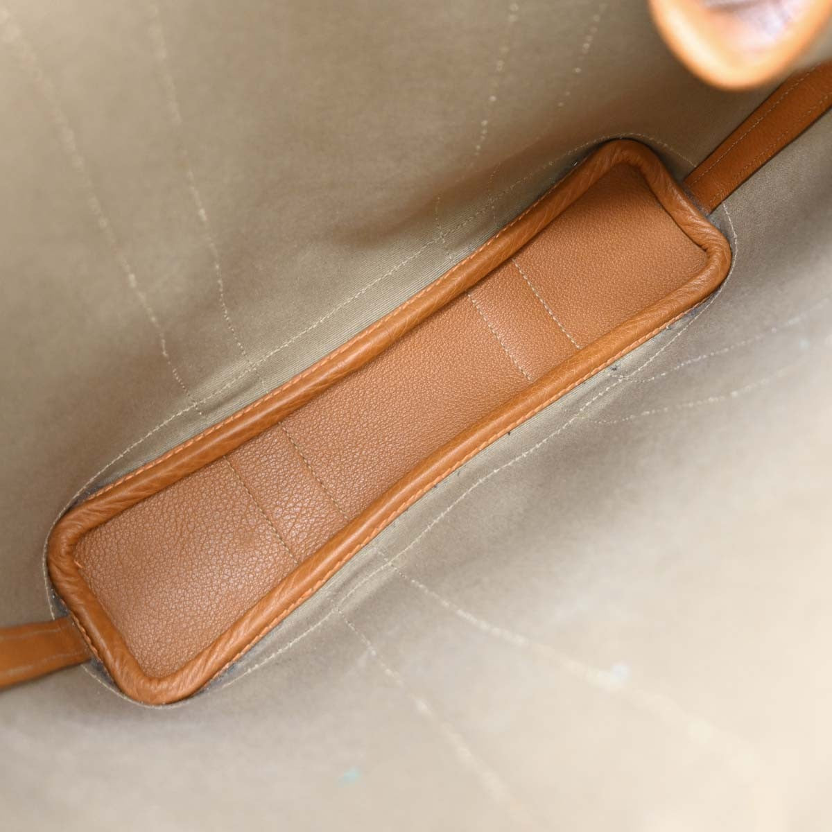 Hermes Garden File Tote Toile and Leather, ORANGE, CANVAS, Tote bag