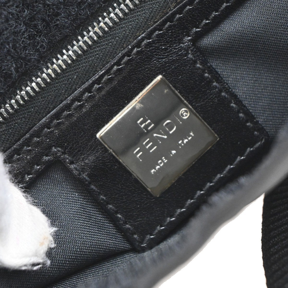 Fendi Vintage Shoulder Bag Zucca Canvas, BROWN, CANVAS, Shoulder bag