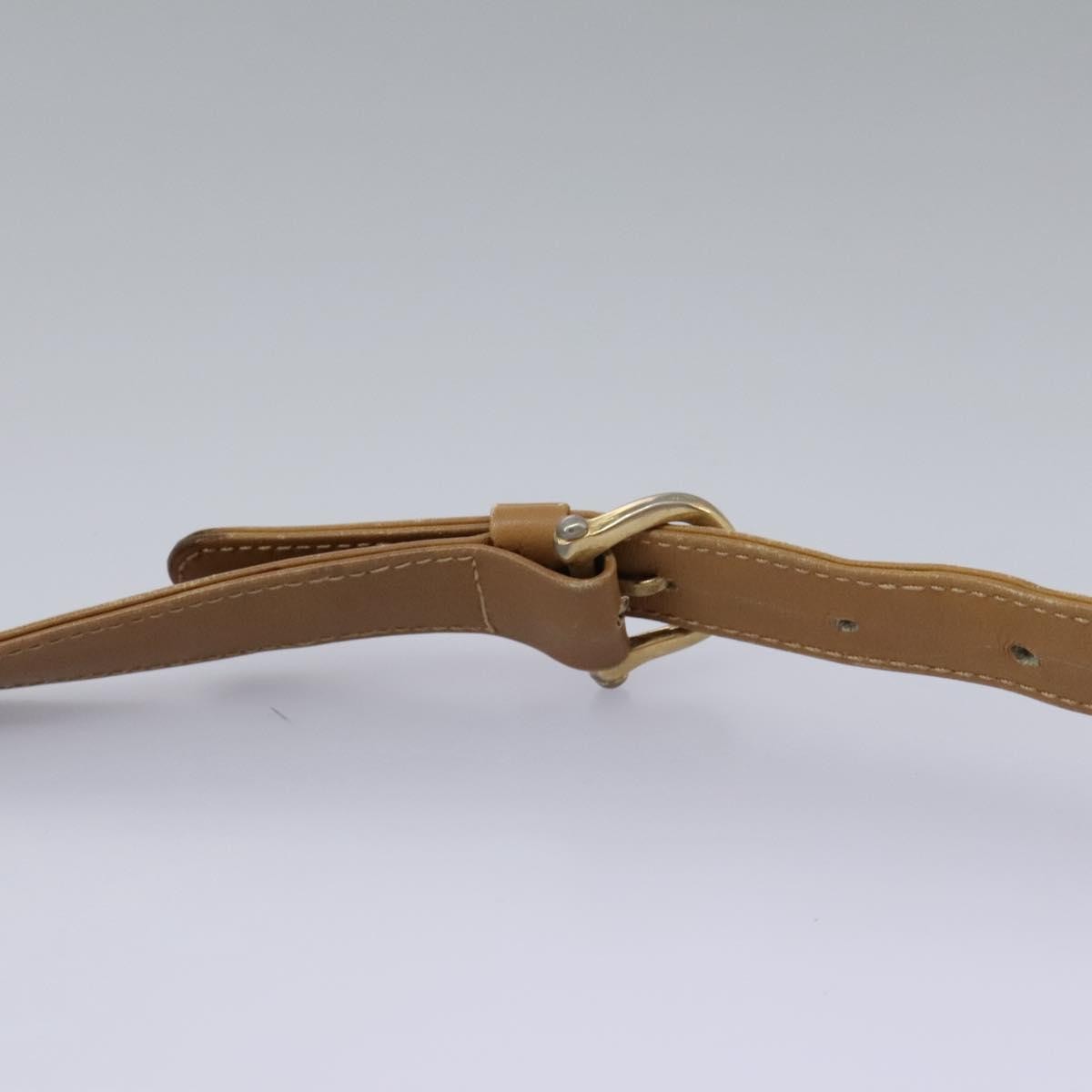 Celine Vintage Macadam Shoulder Bag Canvas, BEIGE, CANVAS, Shoulder bag