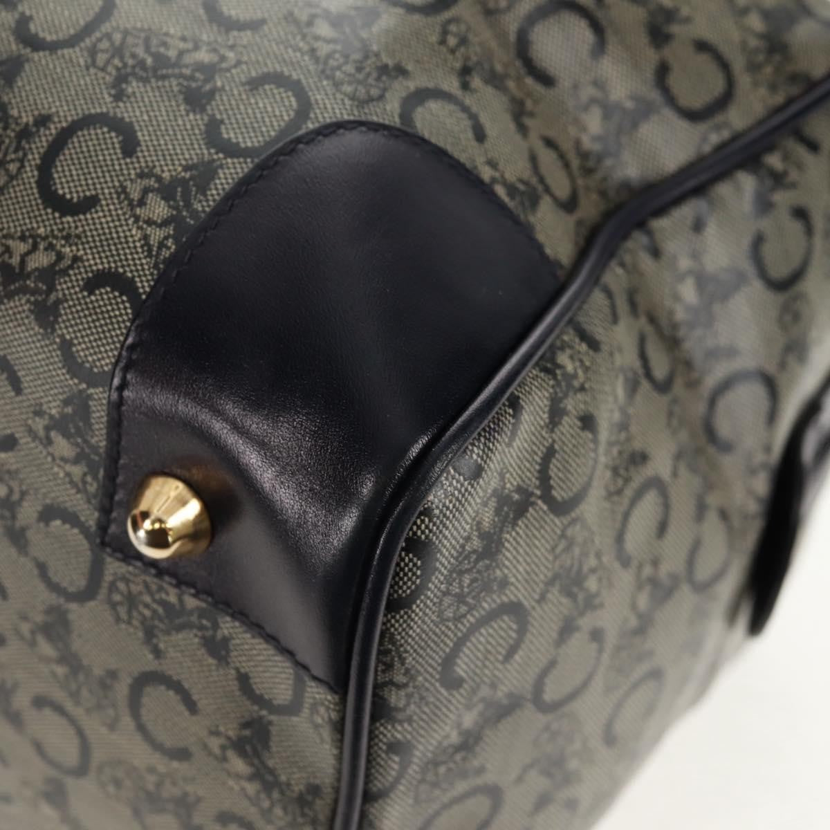 Celine C Sulky Boston bag Canvas, NAVY, CANVAS, Travel bag