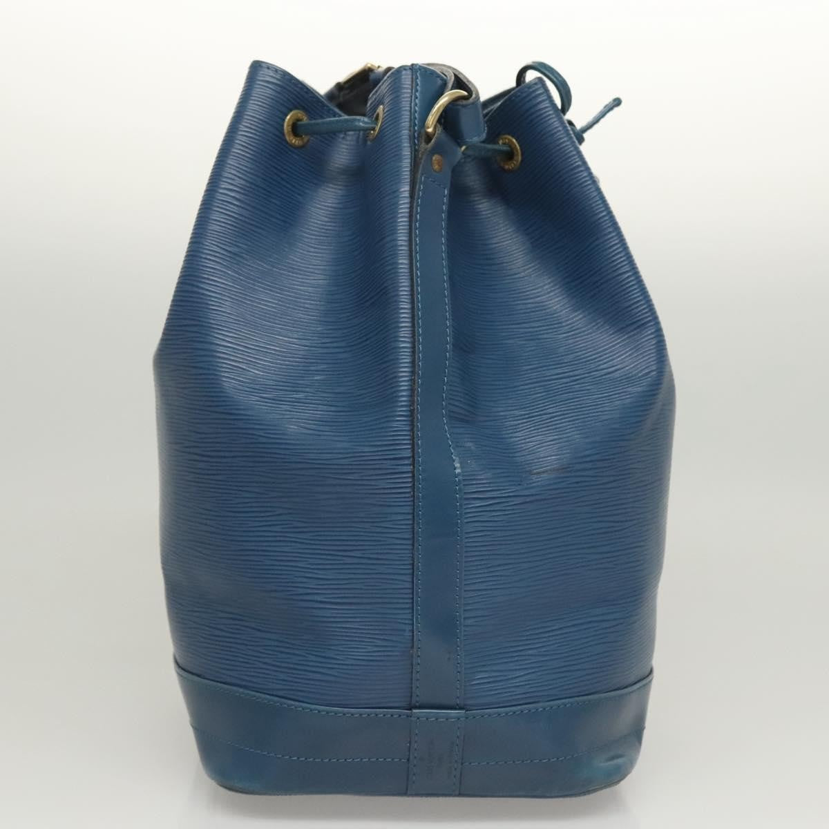 Louis Vuitton Noe Handbag Epi leather, BLUE, LEATHER, Handbag