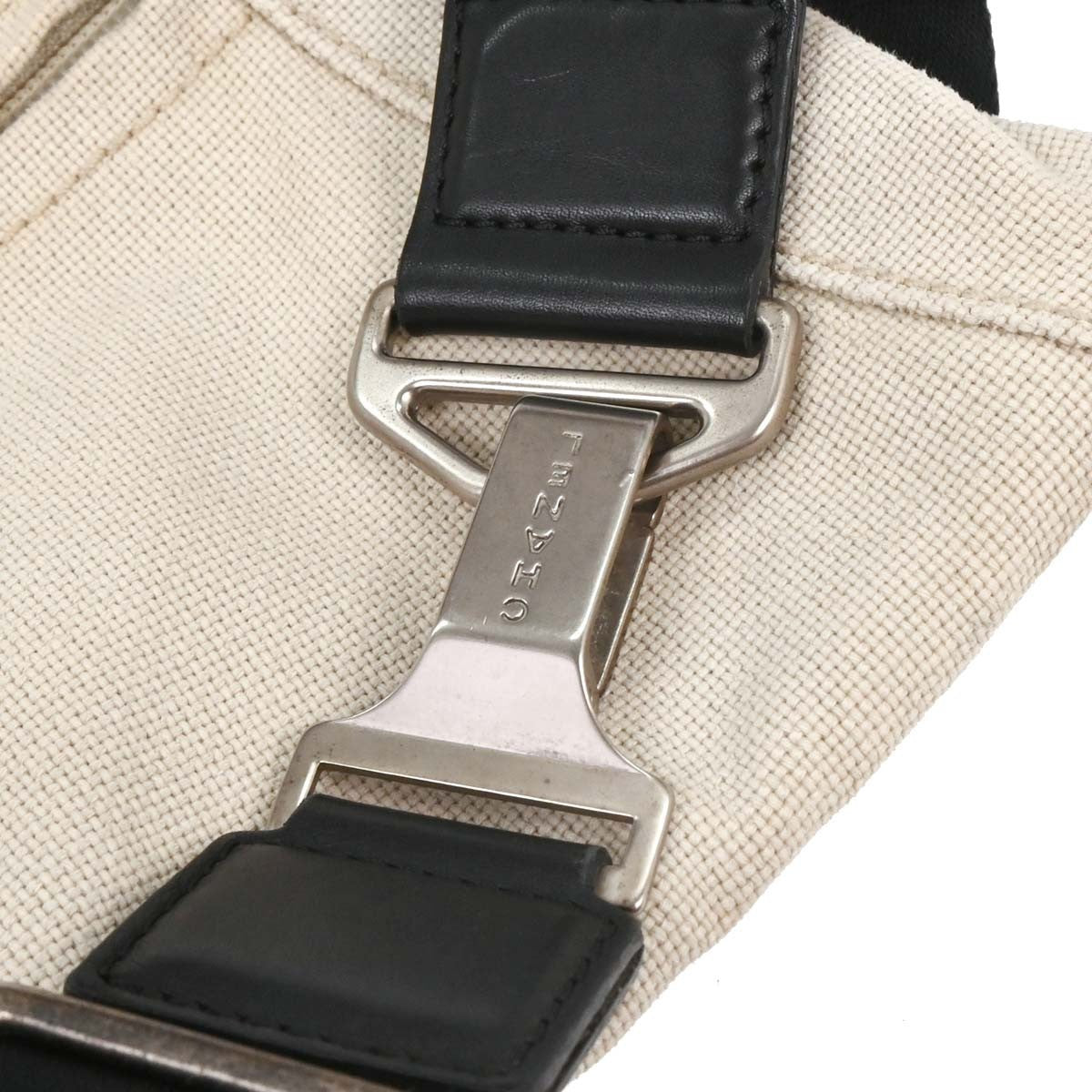 Chanel Sport Line Waist Bag Canvas, WHITE, CANVAS, Shoulder bag