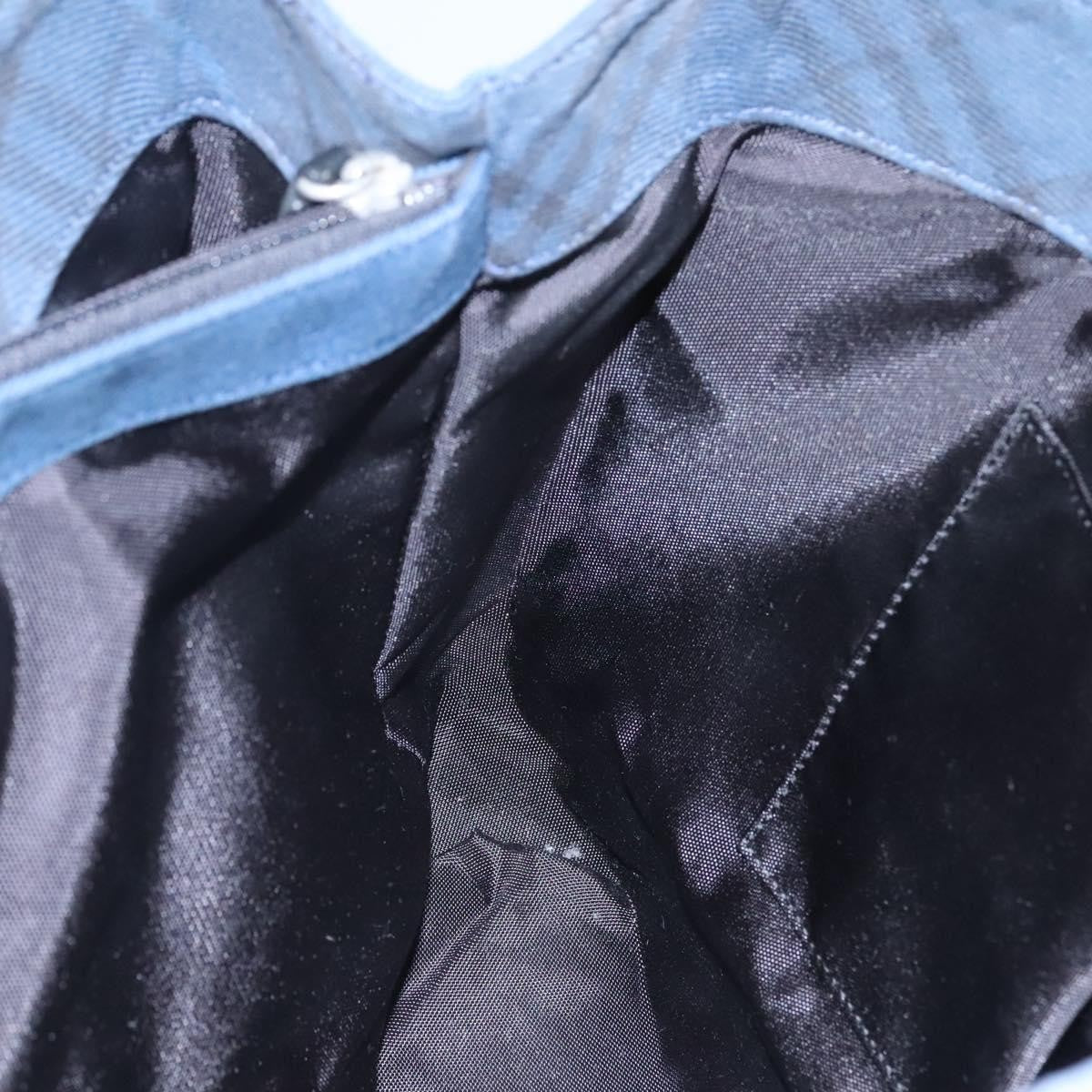 Burberry Blue Label Tote Bag Canvas, BLUE, CANVAS, Tote bag