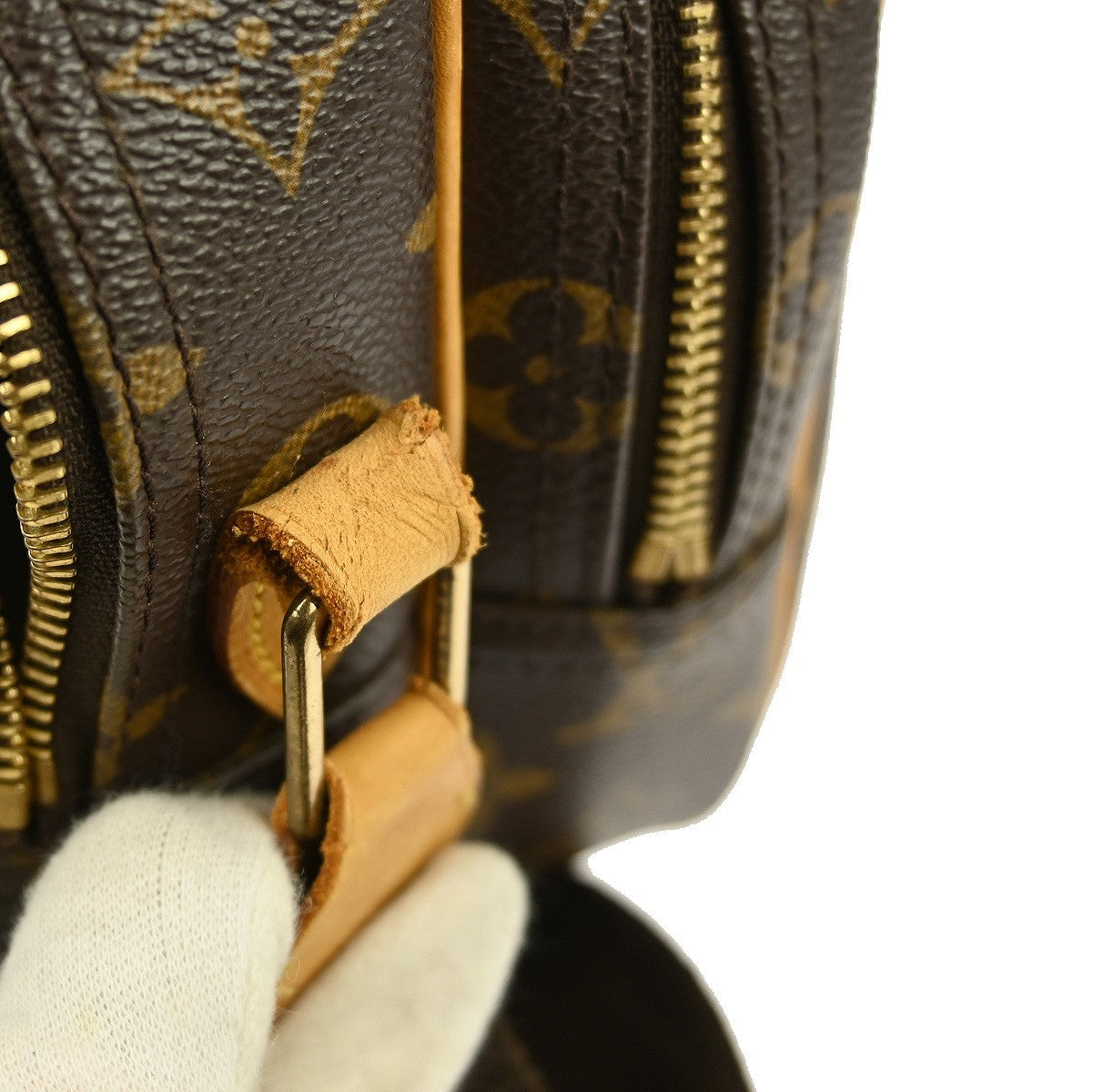 Louis Vuitton Reporter Bag Monogram Canvas, BROWN, CANVAS, Shoulder bag