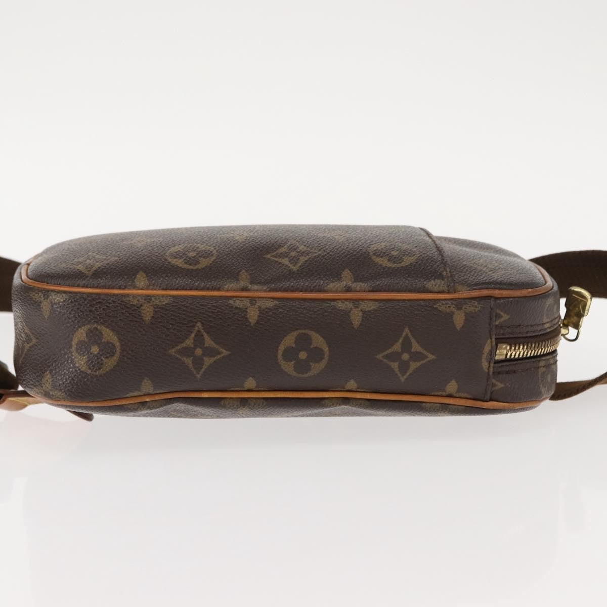 Louis Vuitton Pochette Gange Monogram Canvas, BROWN, CANVAS, Shoulder bag
