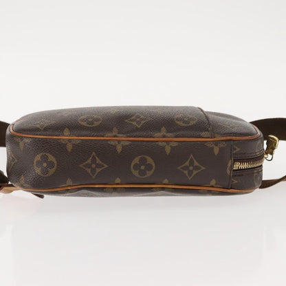 Louis Vuitton Pochette Gange Monogram Canvas, BROWN, CANVAS, Shoulder bag