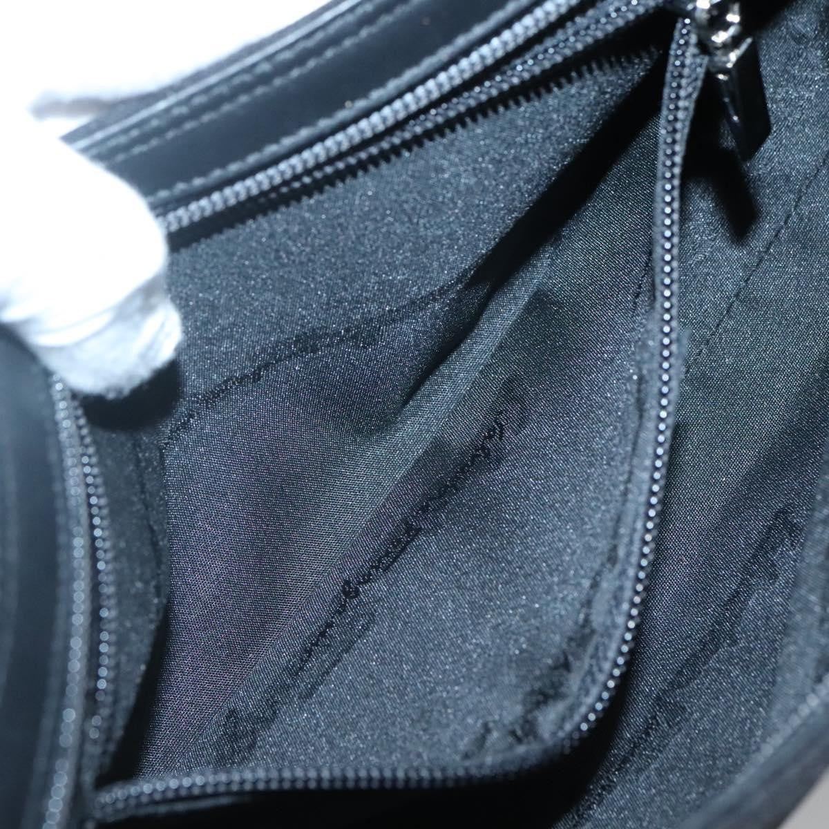 Salvatore Ferragamo Vala Shoulder Bag Nylon, BLACK, NYLON, Shoulder bag