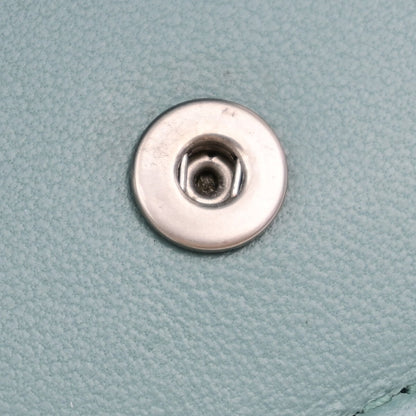 Bottega Veneta Intrecciato Wallet Leather, BLUE, LEATHER, Wallets