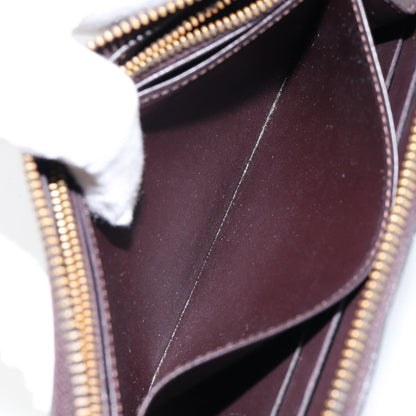 Louis Vuitton Zippy Wallet NM Monogram Patent, BURGUNDY, PATENT_LEATHER, Wallets