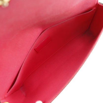 Louis Vuitton Felicie Pochette Monogram Vernis, PINK, PATENT_LEATHER, Shoulder bag