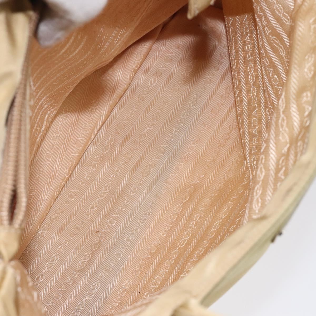 Prada Vintage Tote Tessuto, BEIGE, NYLON, Tote bag