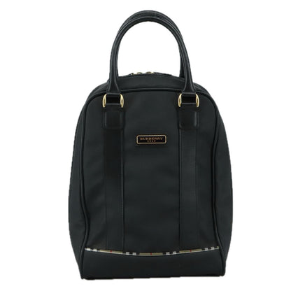Burberry Golf handbag Nylon, BLACK, NYLON, Handbag