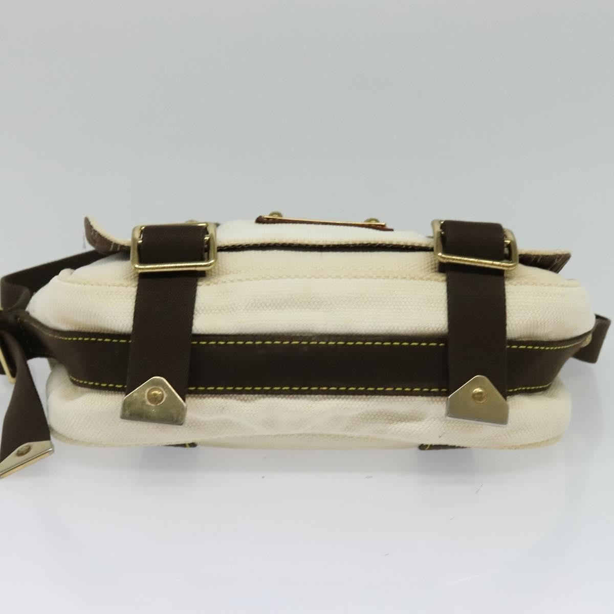 Louis Vuitton Antigua Besace Messenger Bag Canvas, WHITE, CANVAS, Shoulder bag