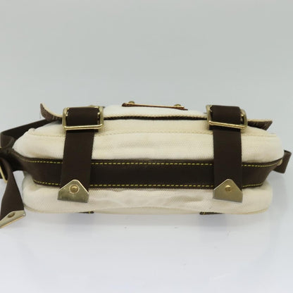 Louis Vuitton Antigua Besace Messenger Bag Canvas, WHITE, CANVAS, Shoulder bag