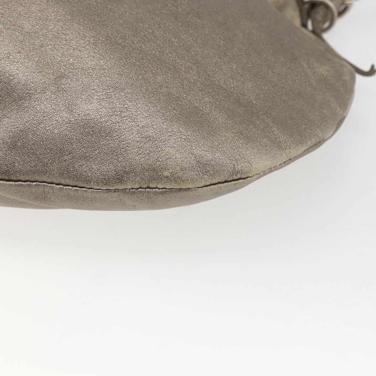 Miu Miu Shoulder Bag Leather, GOLD, LEATHER, Shoulder bag