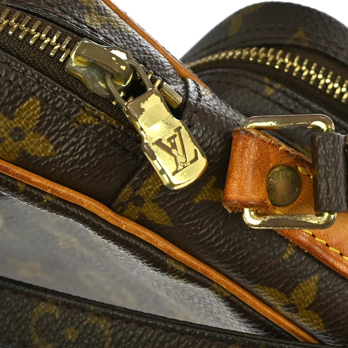 Louis Vuitton Amazone Bag Monogram Canvas, BROWN, CANVAS, Clutche & pouche