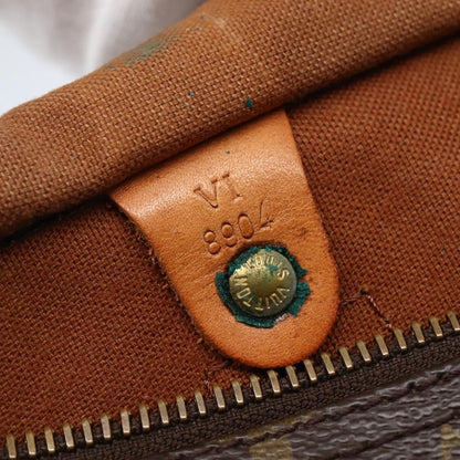 Louis Vuitton Speedy Handbag Monogram Canvas, BROWN, CANVAS, Handbag