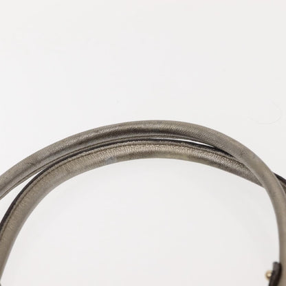 Salvatore Ferragamo Gancini Tote Leather, GOLD, LEATHER, Tote bag