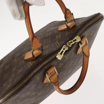 Louis Vuitton Alma Handbag Monogram Canvas, BROWN, CANVAS, Handbag