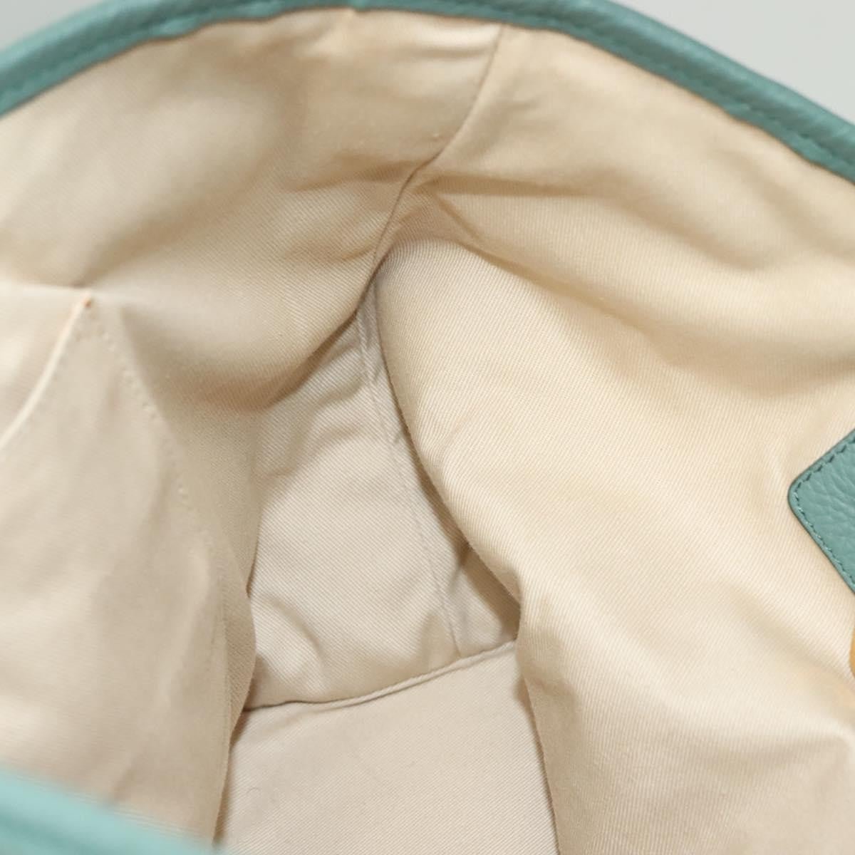 Chloe Ellen Moyen Tote Leather, GREEN, LEATHER, Tote bag