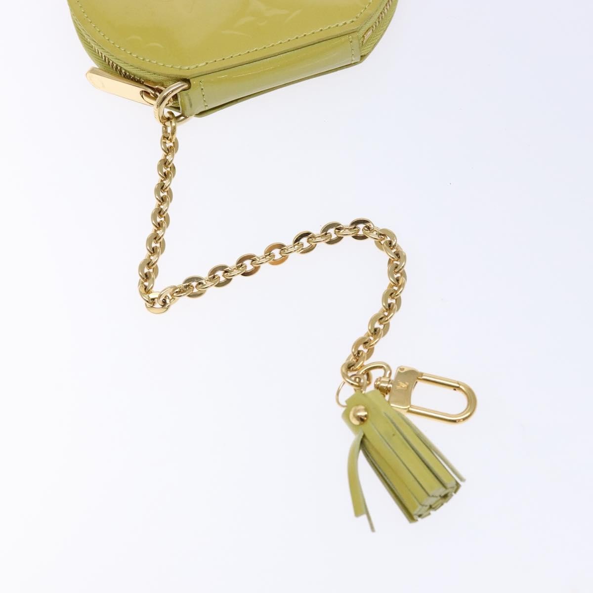 Louis Vuitton Boite Chapeau Coin Purse Monogram Vernis, BEIGE, PATENT_LEATHER, Wallets