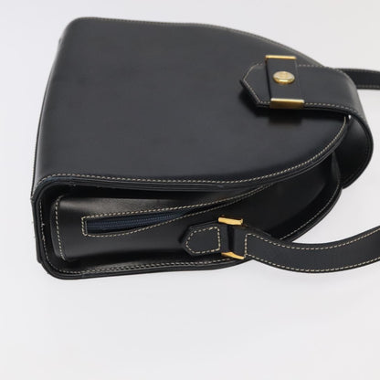 Christian Dior CD Shoulder bag Leather, BLACK, LEATHER, Shoulder bag