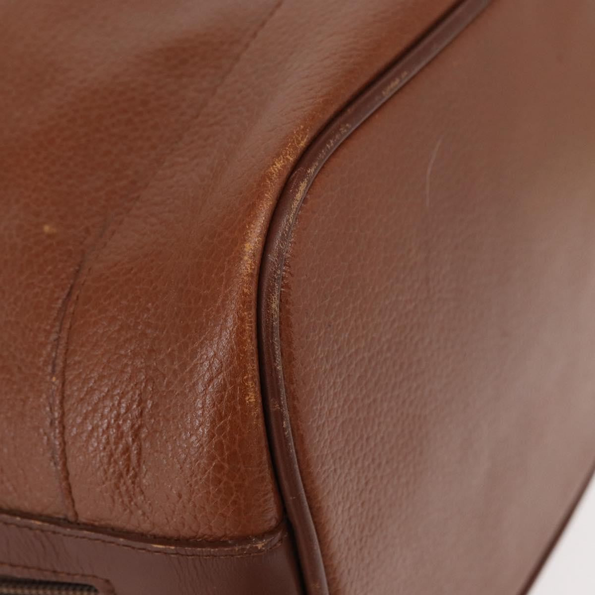 Burberry Vintage Shoulder Bag Leather, BROWN, LEATHER, Shoulder bag