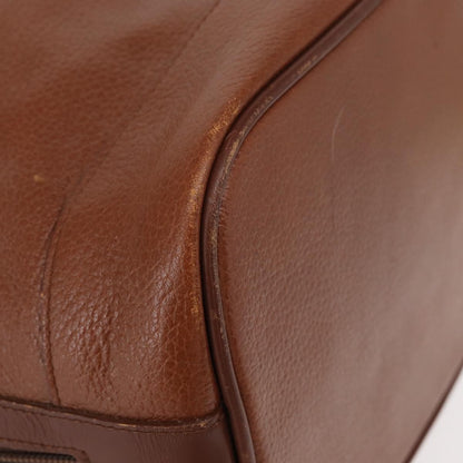 Burberry Vintage Shoulder Bag Leather, BROWN, LEATHER, Shoulder bag