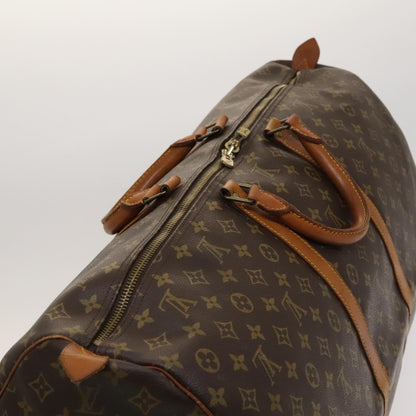 Louis Vuitton Keepall Bag Monogram Canvas, BROWN, CANVAS, Travel bag