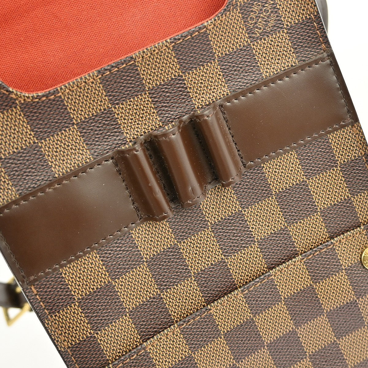 Louis Vuitton Portobello Messenger Damier, BROWN, CANVAS, Shoulder bag