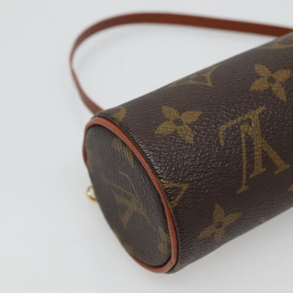 Louis Vuitton Papillon Pochette Monogram Canvas, BROWN, CANVAS, Handbag
