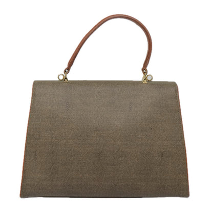 Fendi Vintage Top Handle Bag PVC, BROWN, PVC, Handbag