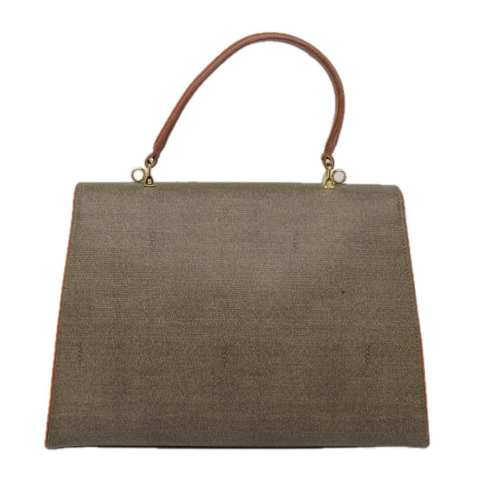 Fendi Vintage Top Handle Bag PVC, BROWN, PVC, Handbag