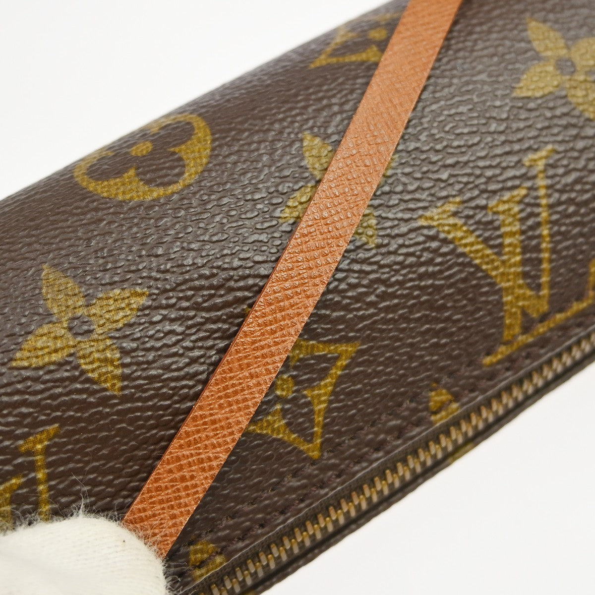 Louis Vuitton Papillon Pochette Monogram Canvas, Brown, Canvas, Clutch