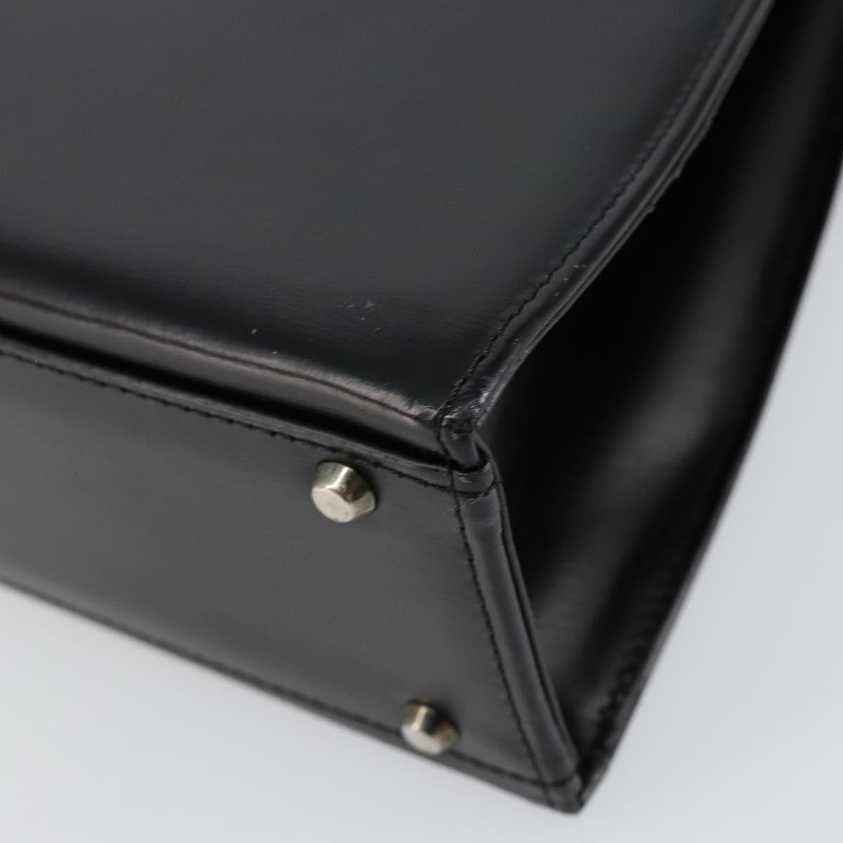 Givenchy Twist lock top handle bag Leather, BLACK, LEATHER, Handbag